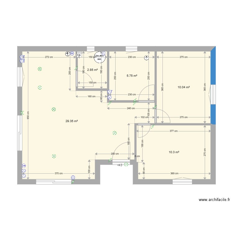 Plan Elec MOB. Plan de 0 pièce et 0 m2