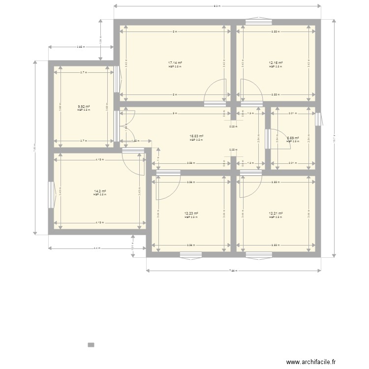 villemenzelbouzaine. Plan de 0 pièce et 0 m2