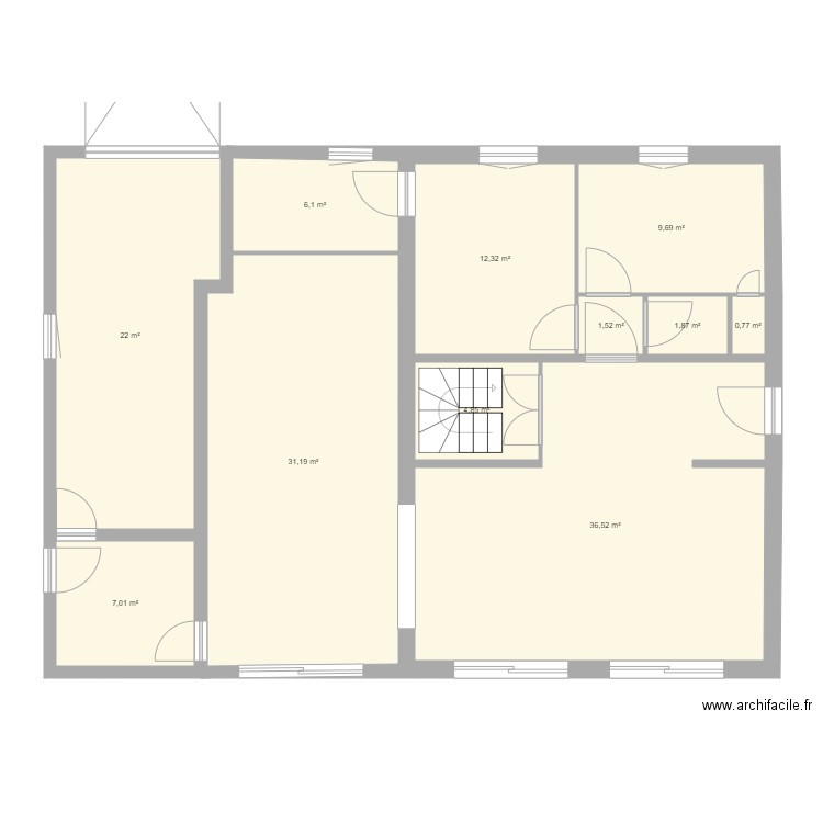 Maison RDC meublé. Plan de 0 pièce et 0 m2