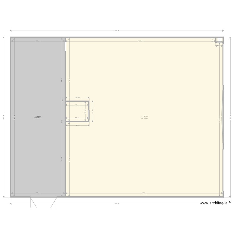 PROJET SHOPFORGEEK vierge. Plan de 0 pièce et 0 m2