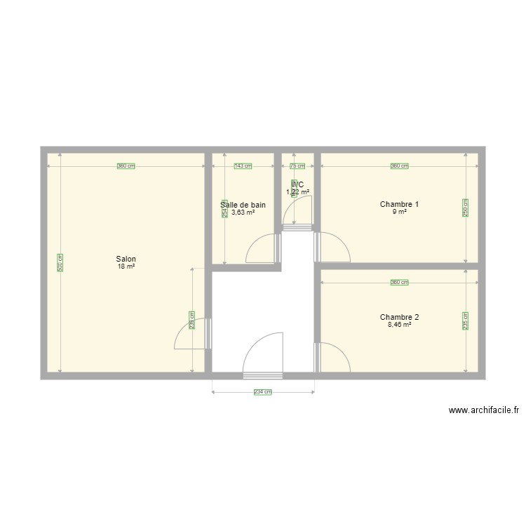 Lacanau. Plan de 0 pièce et 0 m2