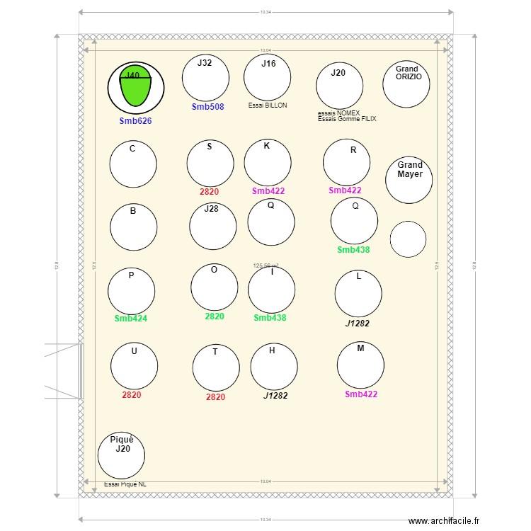 Atelier SMB Lentilly complété. Plan de 0 pièce et 0 m2