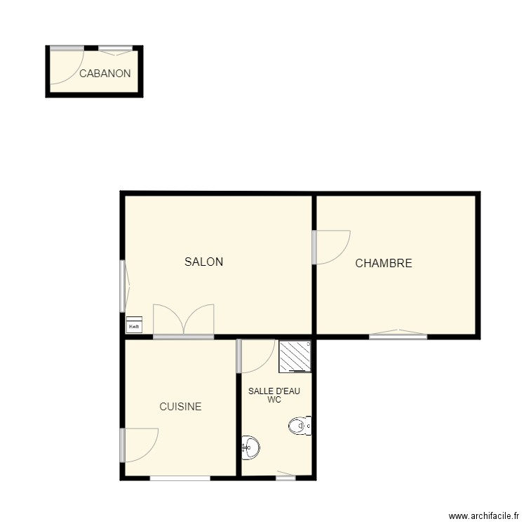 SEVESTRE. Plan de 0 pièce et 0 m2