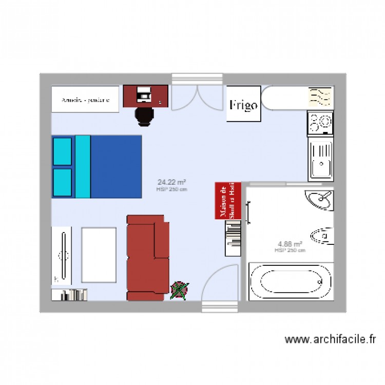 Appartement de Aleski. Plan de 0 pièce et 0 m2