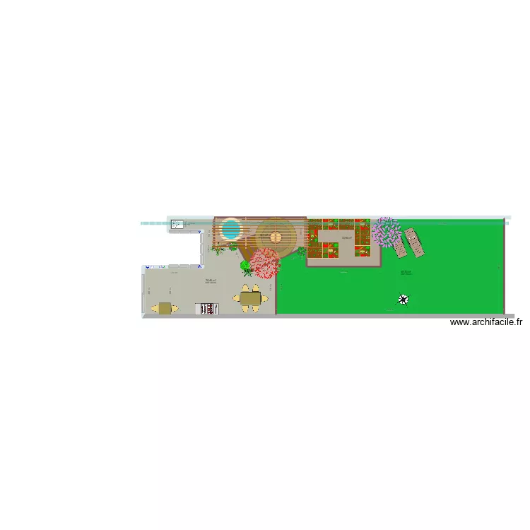 Arquenne terrasse jardin. Plan de Arquenne terrasse jardin. Plan de