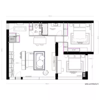 Plan appartement Projet 1 D&eacute;tails menuisuerie