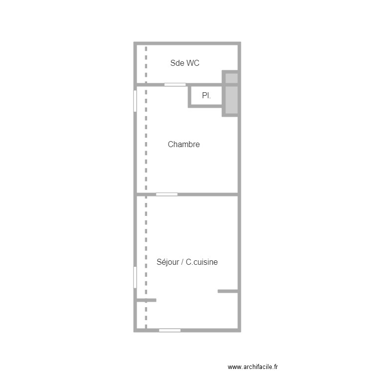 clichy kim. Plan de 0 pièce et 0 m2