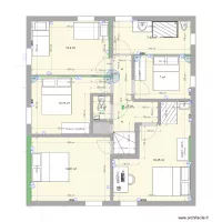 Plan chalet Vaudagne projet&eacute; electricit&eacute;