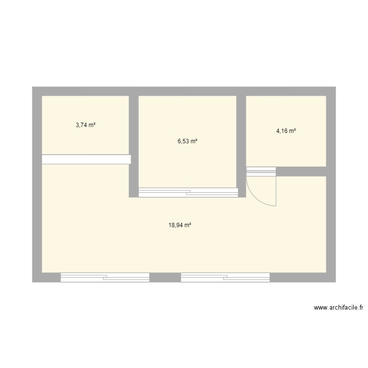 garage. Plan de 0 pièce et 0 m2