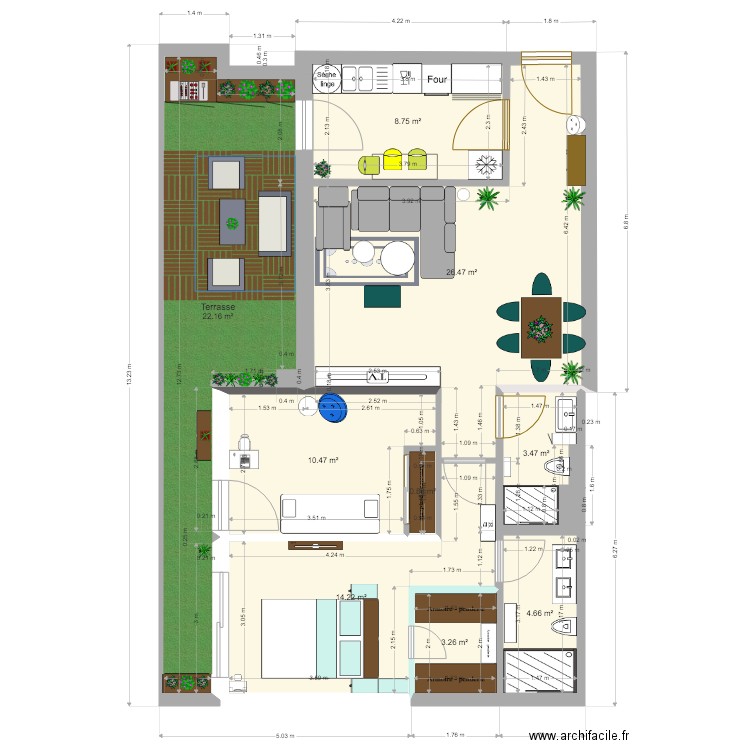 Plan Next House V3. Plan de 0 pièce et 0 m2