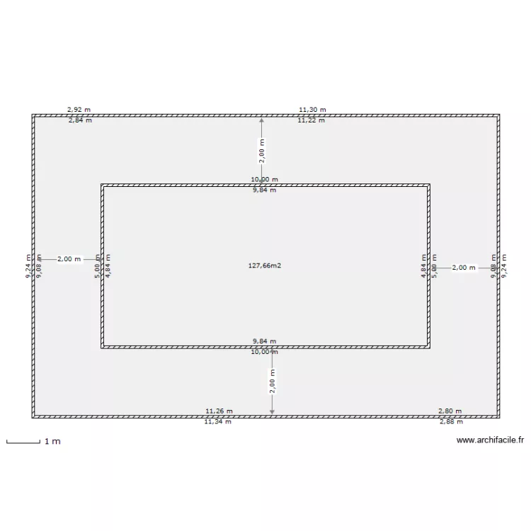 piscine et terrasse. Plan de piscine et terrasse. Plan de