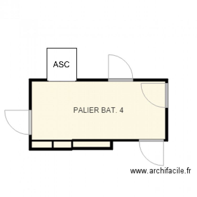 PALIER BAT 4 NOGENT. Plan de 0 pièce et 0 m2