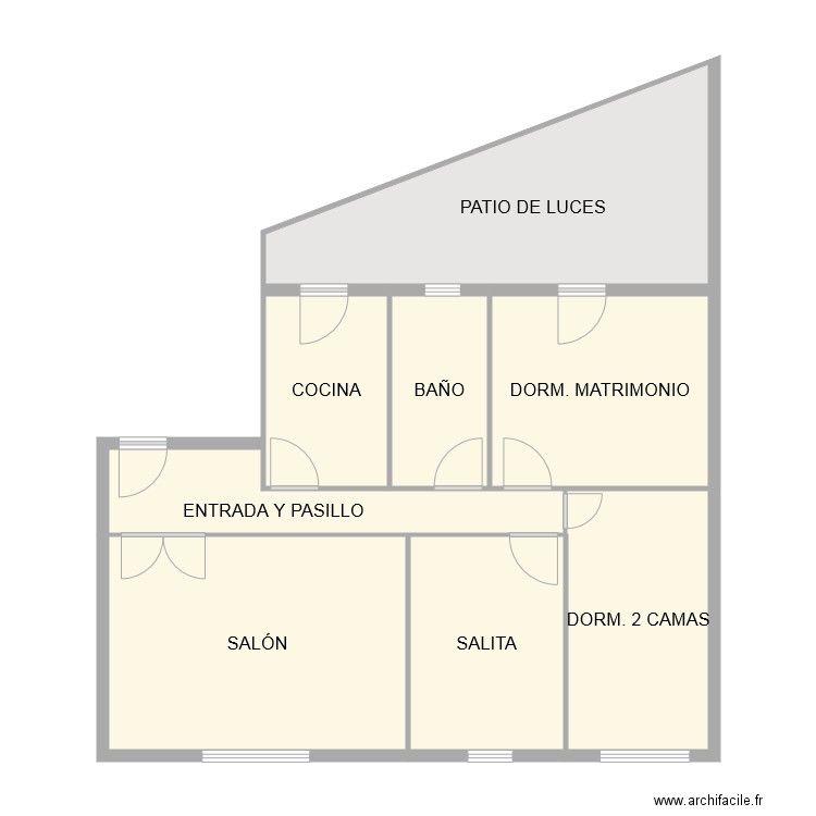 PISO DON JUAN MALLÉN. Plan de 0 pièce et 0 m2