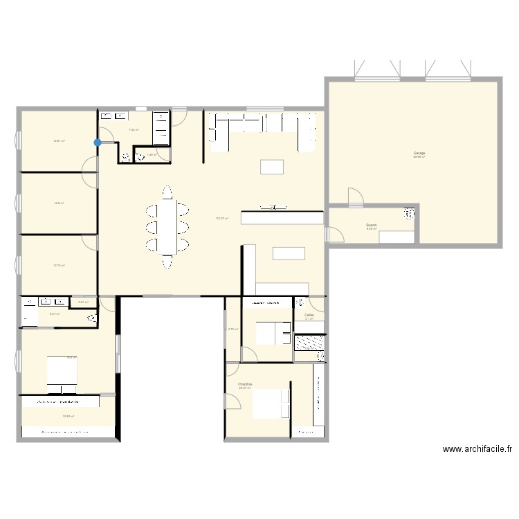 projet. Plan de 0 pièce et 0 m2