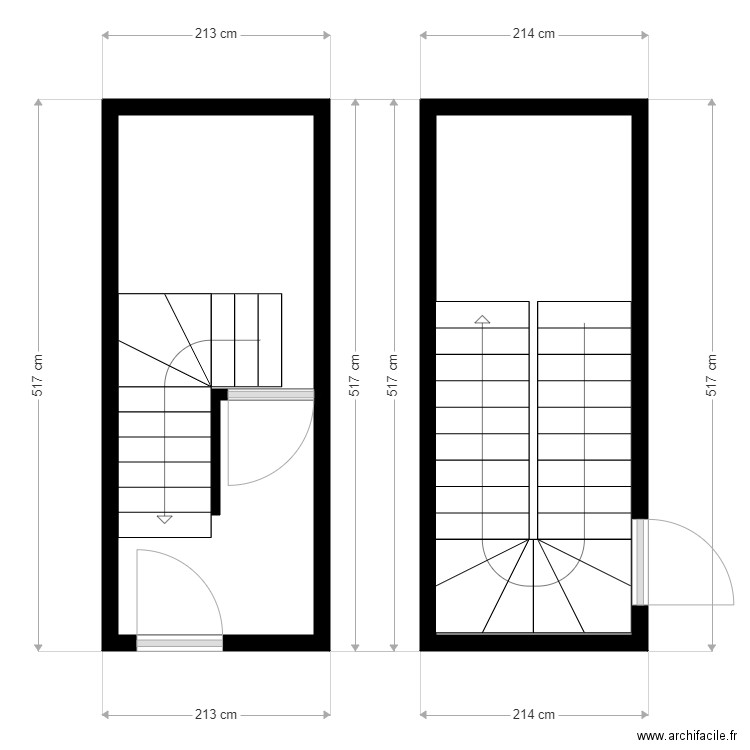 Spa 31 COMMUNS. Plan de 2 pièces et 18 m2