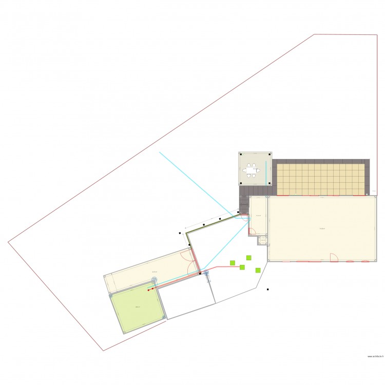 plan coté Abris de jardin 1. Plan de 0 pièce et 0 m2