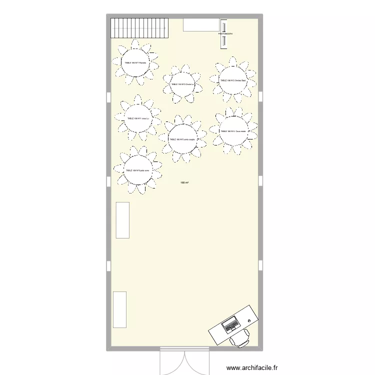 Grange Mariage. Plan de 