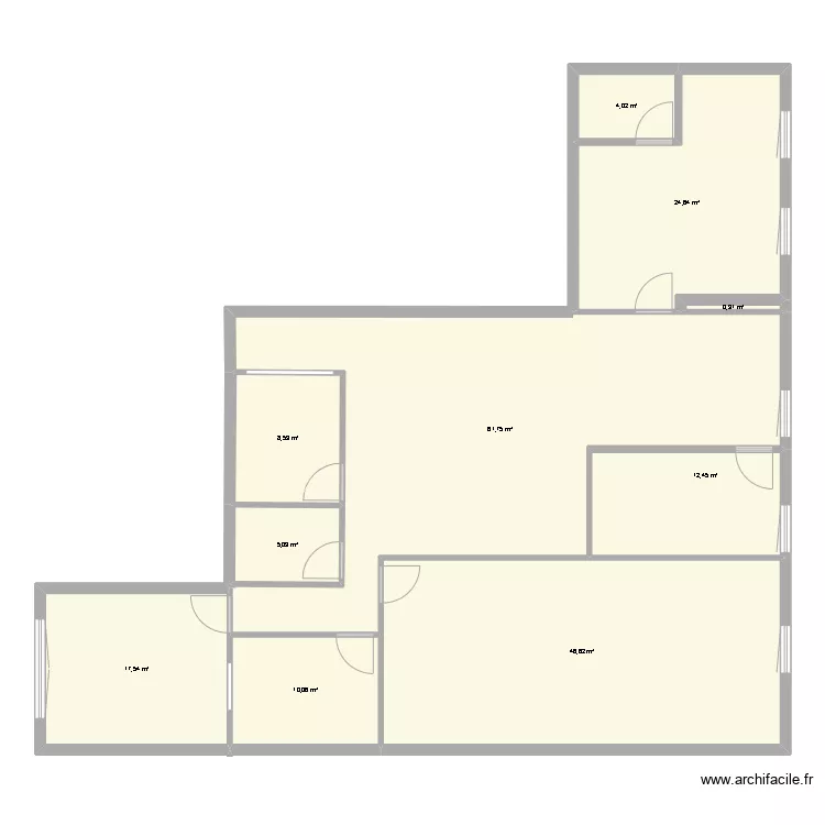 bureau isart. Plan de 