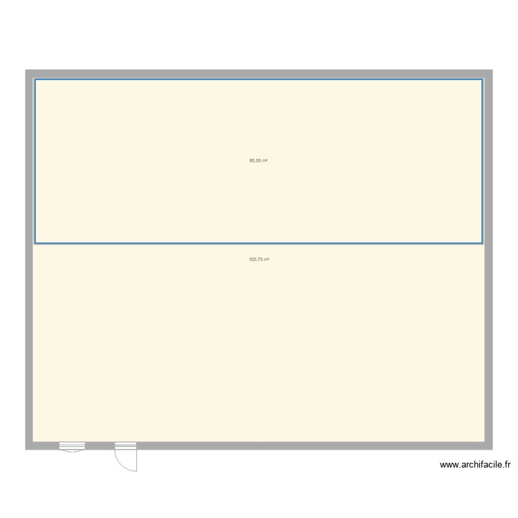 RDC Braud. Plan de 0 pièce et 0 m2