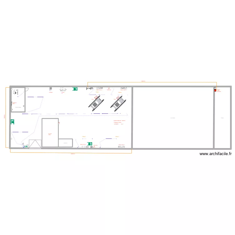 La Briquerie Carrossier. Plan de 
