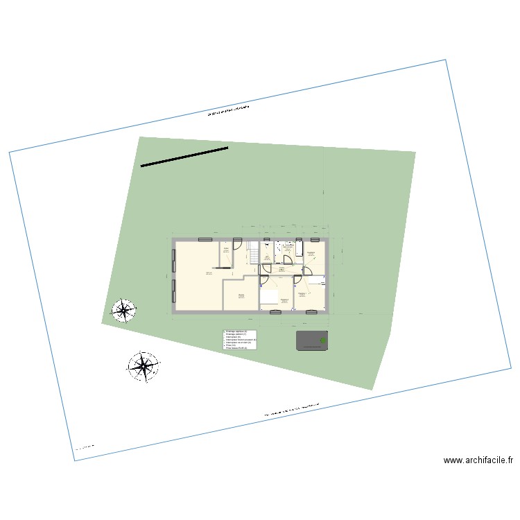 Maison Ossature Bois MORANNES. Plan de 0 pièce et 0 m2