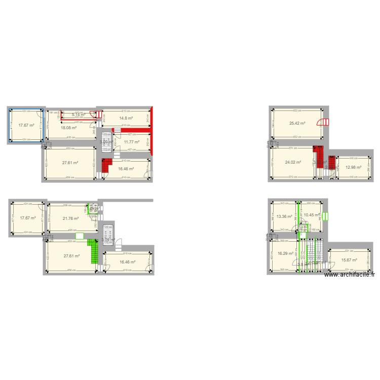 GAUVIN et PIERRE. Plan de 0 pièce et 0 m2