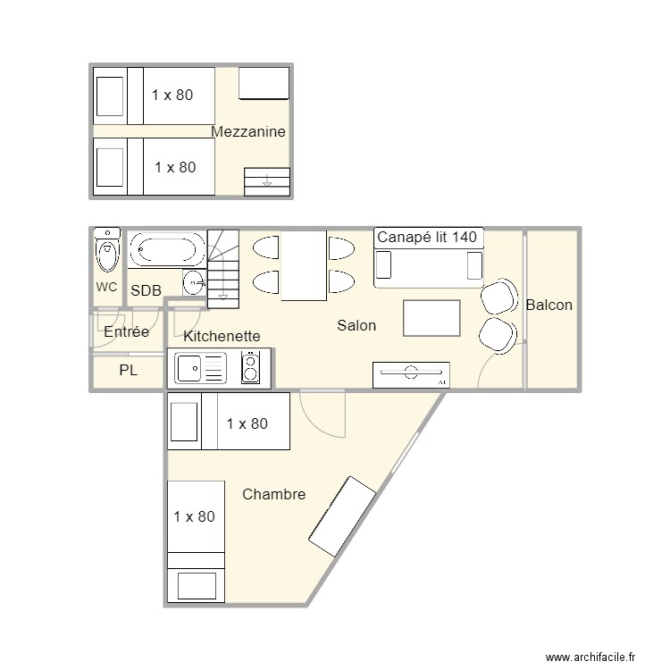 Village 421. Plan de 0 pièce et 0 m2