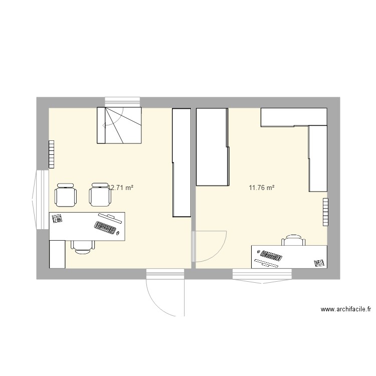 bureau CMA. Plan de 0 pièce et 0 m2