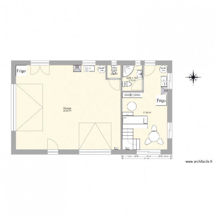 Travaux. Plan de 0 pièce et 0 m2