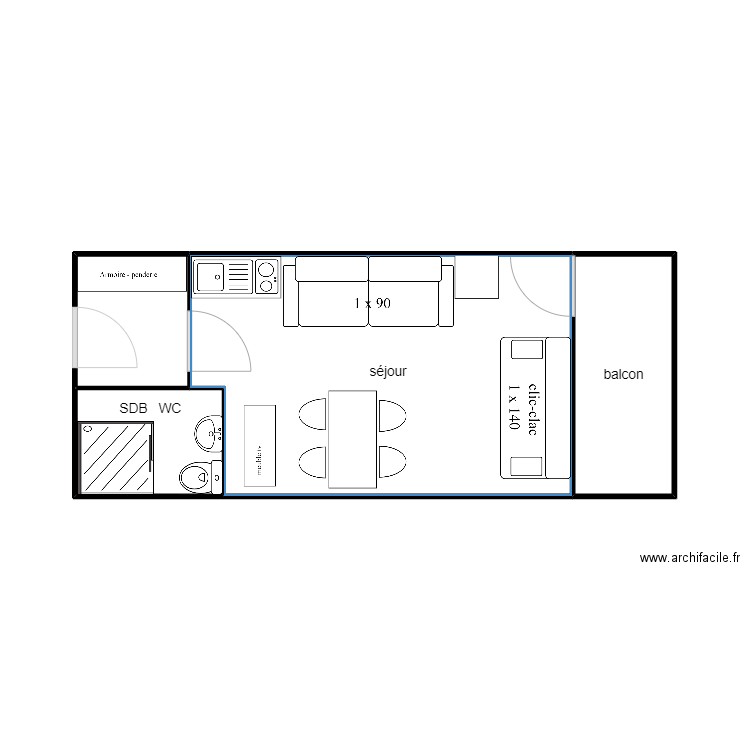 village 215. Plan de 0 pièce et 0 m2