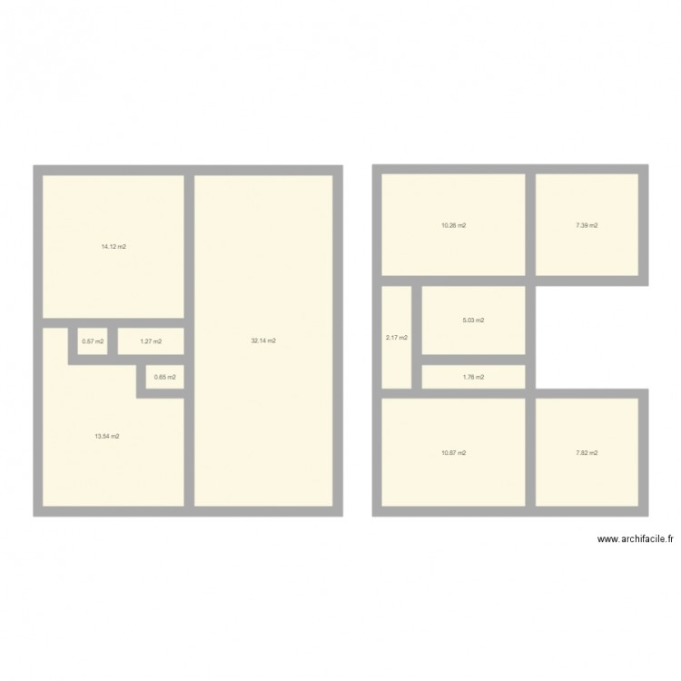 PAROUTY1. Plan de 0 pièce et 0 m2
