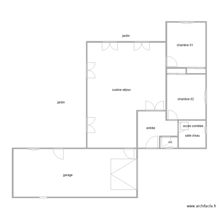 pellegeay. Plan de 0 pièce et 0 m2