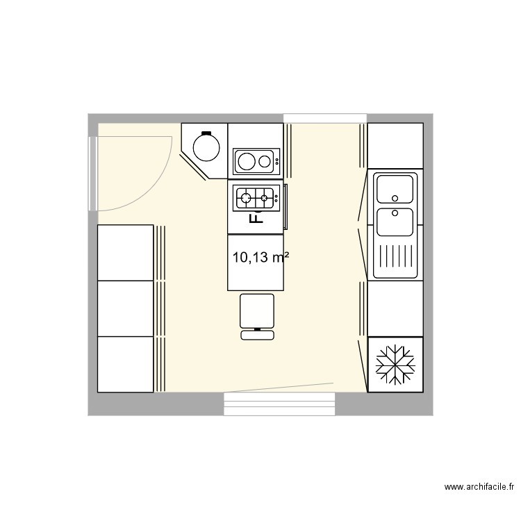 Cuisine rez 1. Plan de 0 pièce et 0 m2