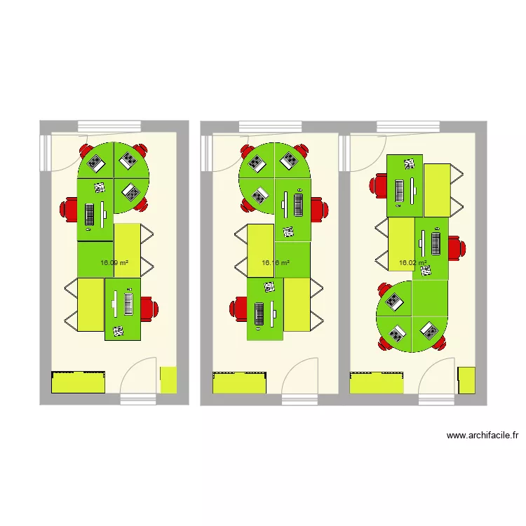 BUREAU 1. Plan de 