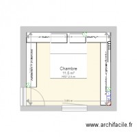 Plan dressing chambre