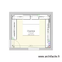 Plan dressing chambre