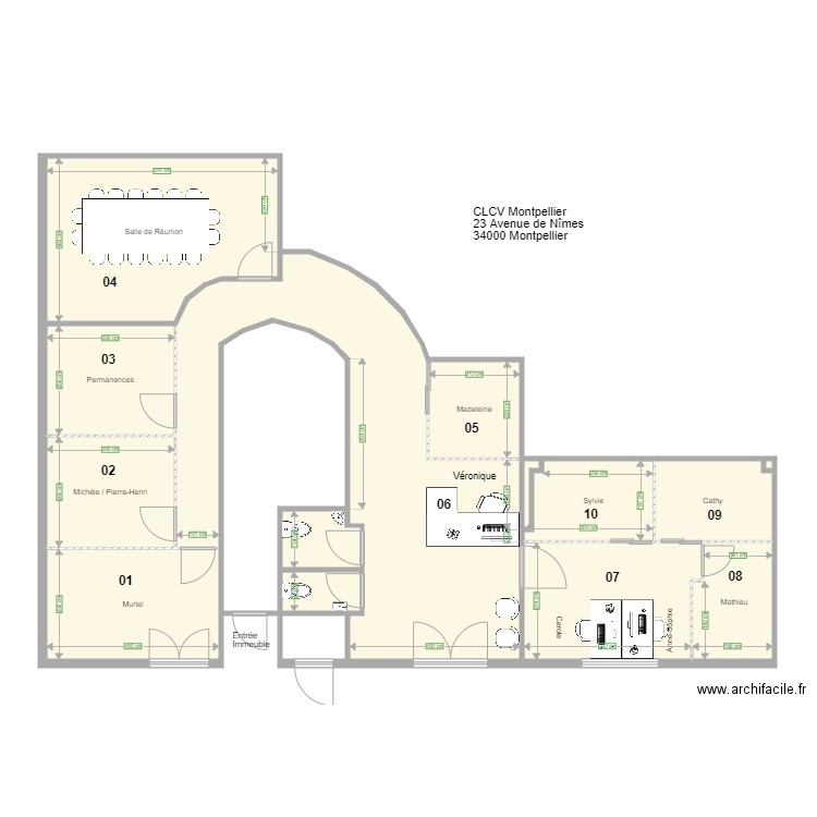 CLCV. Plan de 0 pièce et 0 m2