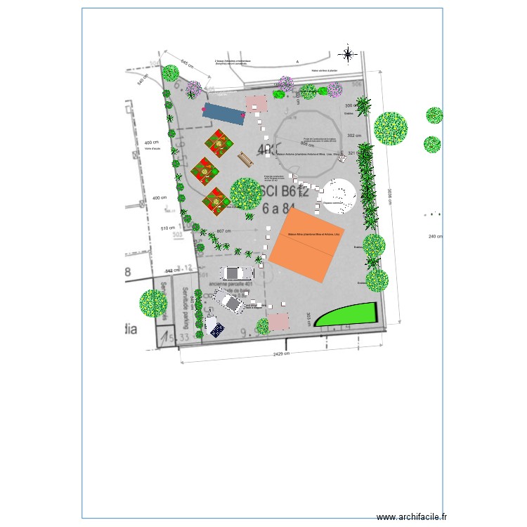 Projet commun. Plan de 0 pièce et 0 m2