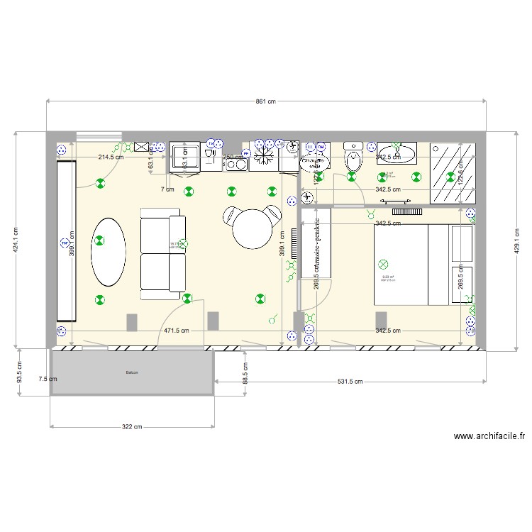 A702 PLAN 1 ELECTRIQUE. Plan de 0 pièce et 0 m2