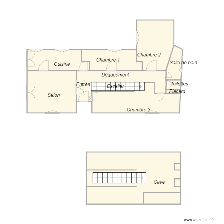 Croquis JUNGER CANTIRAN. Plan de 0 pièce et 0 m2