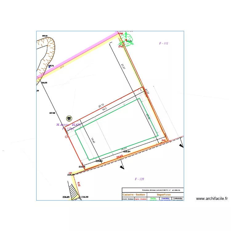 PLANS DE MASSE OKJD  TRANS. Plan de 