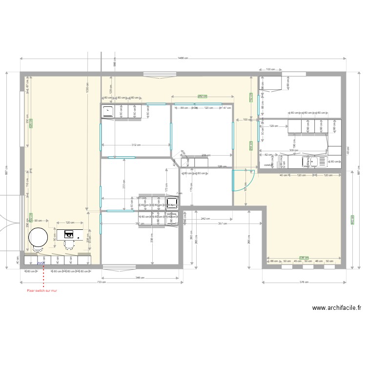 plan meubles. Plan de 0 pièce et 0 m2