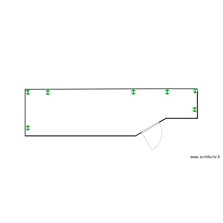 plan de réservation en dallage. Plan de 0 pièce et 0 m2