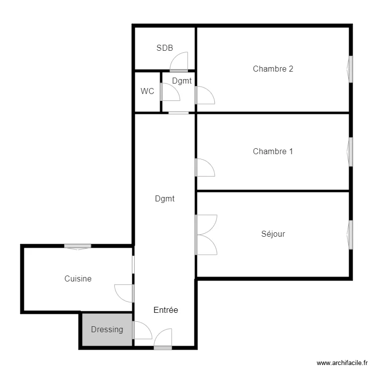 Plan Alex 98. Plan de 