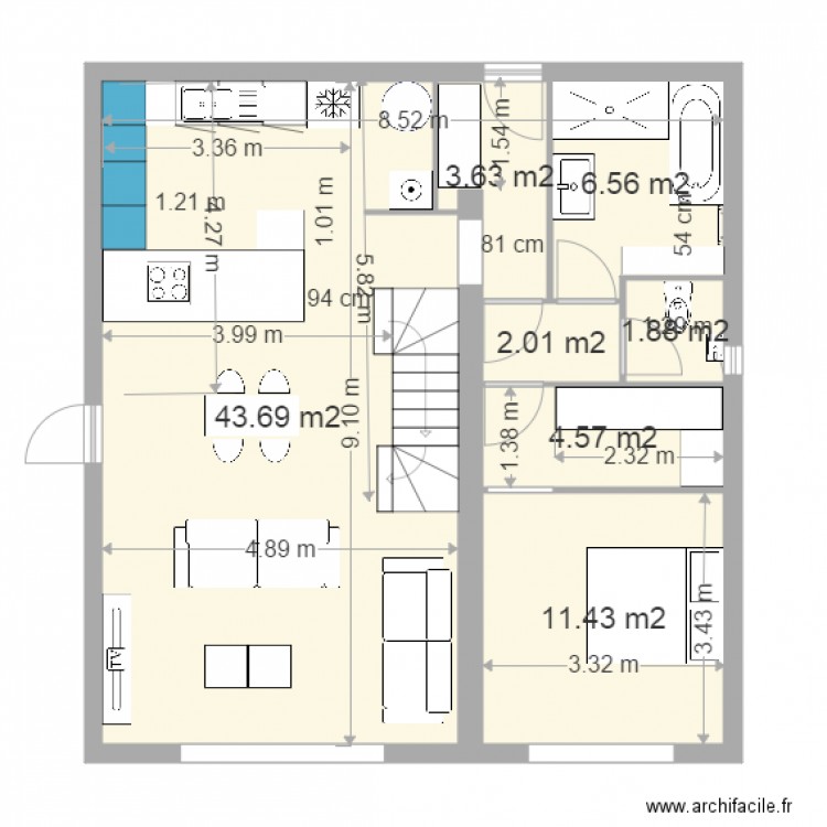 Maison plan final 6. Plan de 0 pièce et 0 m2