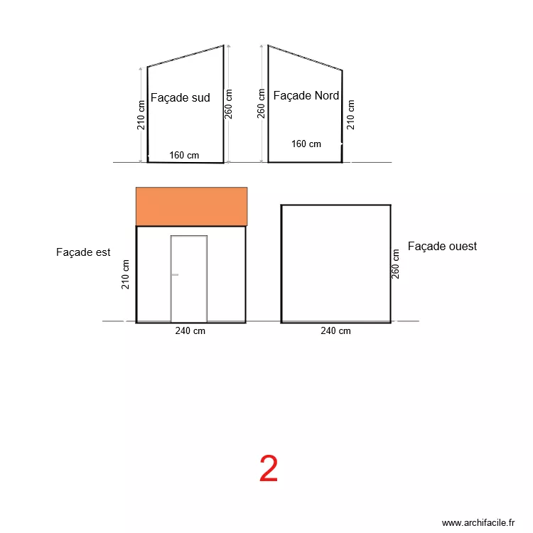 Local technique. Plan de 