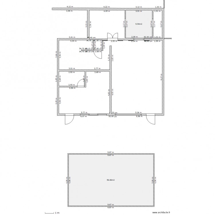 rdc-studios verlaq. Plan de 0 pièce et 0 m2