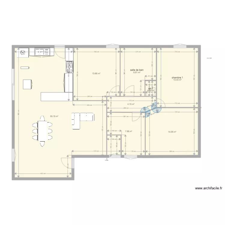 maison muy 17. Plan de 