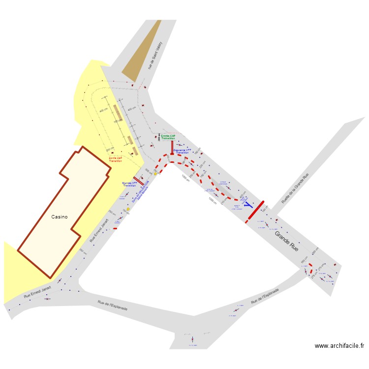 Duathlon Ault pour PDF. Plan de 1 pièce et 371 m2