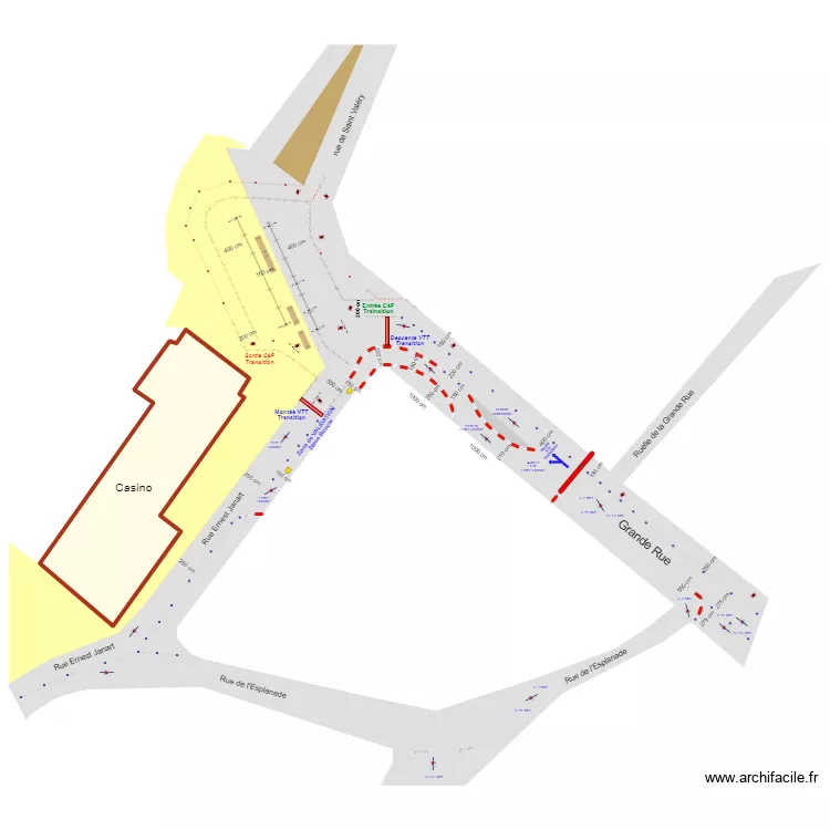 Duathlon Ault pour PDF. Plan de 